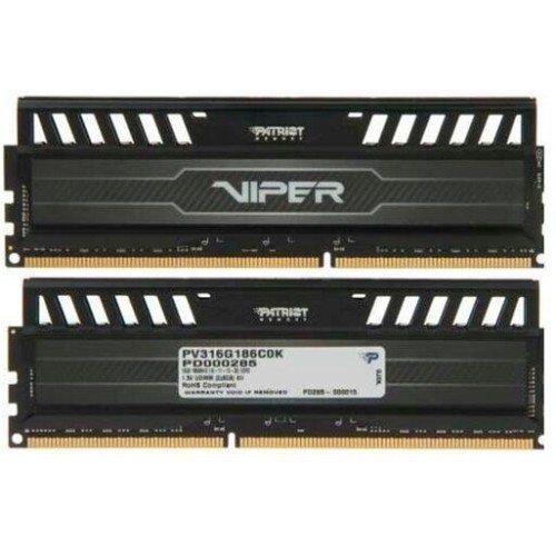 Модуль памяти Patriot DIMM DDR3 16Gb VIPER3 KIT (8GbX2) 1866MHz CL10 [PV316G186C0K] Black Mamba